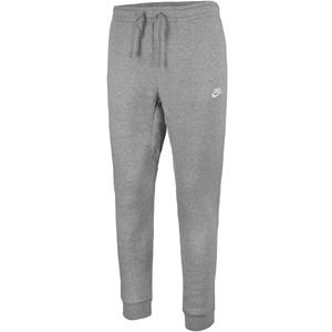 Nike Men's Sportswear Club Joggers (Medium, Dark Grey Heather/White)