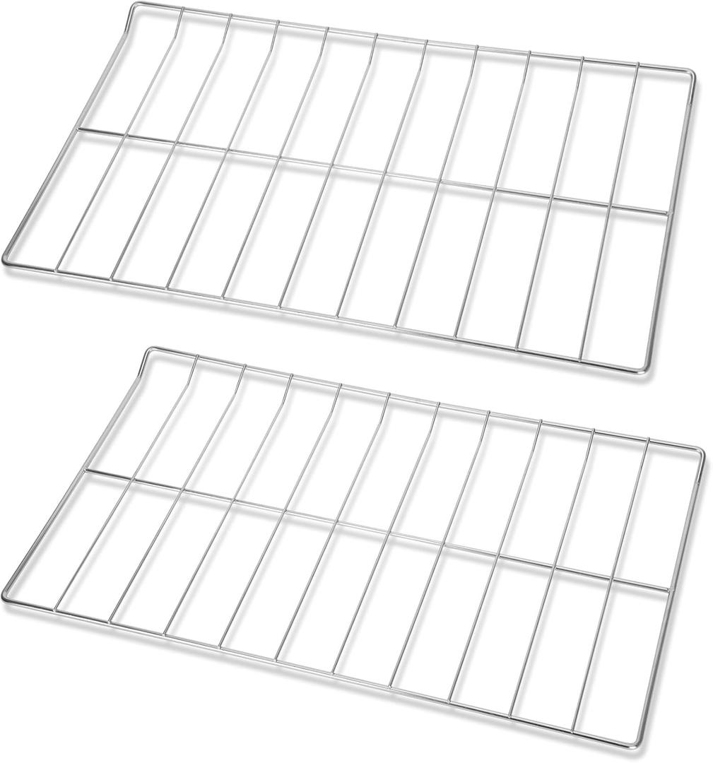 2Pcs WPW10550642 Range Oven Rack Replacement for Whirlpool WFG505M0MS, WFG32000MS Stove Oven, 25x15 inch 304 Stainless Steel W10550642 Oven Rack for Amana Series AGR3130BAW, AGR4230BAB 2Pcs WPW10550642 Range Oven Rack Replacement for Whirlpool WFG505M0MS, WFG32000MS Stove Oven, 25x15 inch 304 Stainless Steel W10550642 Oven Rack for Amana Series AGR3130BAW, AGR4230BAB
