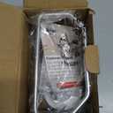 TAILI Sponge Holder for Kitchen Sink with Strong Suction Cup Removable, Rustproof Aluminum Sink Caddy for Sponge, Brush, Scrubber, Scraper -Silver (6.1" x 3.5")