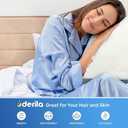 Derila Queen Size Pillowcase | Designed to Keep Your Derila Memory Foam Pillow for snoring Relief Covered and Protected with This Crisp, Clean, White Pillowcase Made from Premium Materials