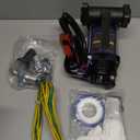 Orion Motor Tech 12 GPM Gasoline Transfer Pump, 12V Priming Electric Fuel Transfer Pump for Diesel Kerosene Light Fuels, Automatic Oil Transfer Pump with Overheat Protection Inner Bypass Valve