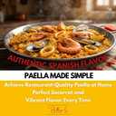 Paelluxe Stainless Steel Paella Pan 20 Inch (50 cm) – Large Tri-Ply Paellera for 14 Servings, Party Size, Induction & Oven Safe, Rust-Free No Seasoning, Spanish Paella Pan with Hot Handle Holders