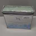 Hearth & Harbor Bed Sheets, Luxury Soft 6 Piece Bed Sheet Set Extra Deep Pocket Fitted Sheets Fits Mattress up to 21", Double Brushed Bedding Sheets & Pillowcases, Queen, Ice Green