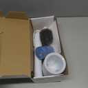 Leebein Electric Toilet Brush and Holder Set, 2025 New Toilet Bowl Scrubber Kit with 8 Replaceable Brush Heads, Disposable Toilet Brush with 6 Wand Cleaner Refills, 2 Pcs Crevice Cleaning Brush