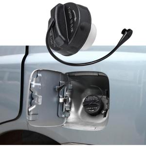 ASUBHA Gas Cap, Car Fuel Cap, Car Accessories Fuel Tank Filler Cap Compatible with Dodge Ram 1500 2500 3500 Challenger Town & Country Grand Cherokee, Replaces OEM #52030377AB 52124512AA 5278632AG