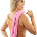 Bed Buddy Aromatherapy Heat Pad and Cooling Neck Wrap - Microwave Heating Pad for Sore Muscles - Cold Wrap Pack for Aches and Pain, Lavender Scent