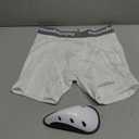 COOLOMG Youth Boys Compression Shorts with Protective Cup Athletic Sports Underwear for Baseball Football Lacrosse Hockey, L