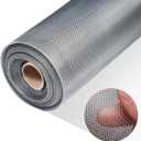 304 Stainless Steel Mesh, 47in x 10ft, 20 Mesh, Sturdy Metal Screen Roll for Window, Door, Air Vents, Filter, Cage, Garden, Patio, Pet (Sliver, 47inch x 10feet)