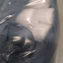 vctops 1-Piece Velvet Plush Stretch Loveseat Sofa Slipcover with Elastic Bottom Soft Fuzzy Fluffy Sofa Covers for 2 Cushion Couch Furniture Protector for Kids, Pet (Grey Blue,Loveseat)