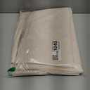 MIULEE Non-See-Through Privacy Linen Curtains 2 Panels, Light Filtering Window Curtains Farnhouse Textured Back Tab Semi Sheer Drapes for Bedroom Living Room, 52 x 84 Inches Long, Linen