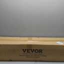 VEVOR Level Drilled Cable Railing Post, 10 Holes, 36x2x2 Inches Stainless Steel Cable Railing System Kit for Indoor Outdoor Deck Balcony, 4 Pack, Black