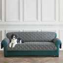 SureFit Pet Protector Sofa Furniture Cover in Gray (Grey)