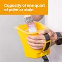 VOOMEY 24PCS Paint Pail Liners, Plastic Disposable Bucket Liner Set for Paint Cups,Holds Up to A Quart of Paint or Stain(Only Applicable to VOOMEY 4 inch Handheld Paint Cup)
