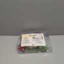 JOYIN 24 PCS Christmas Wrap Gift Bows with 20 Multi-Colored Assorted Size Self Adhesive Bows, 2 Tinsel and 2 Curly Ribbon Bows Wrapping Accessory for Gift Wrapping, Christmas Wrapping Decoration