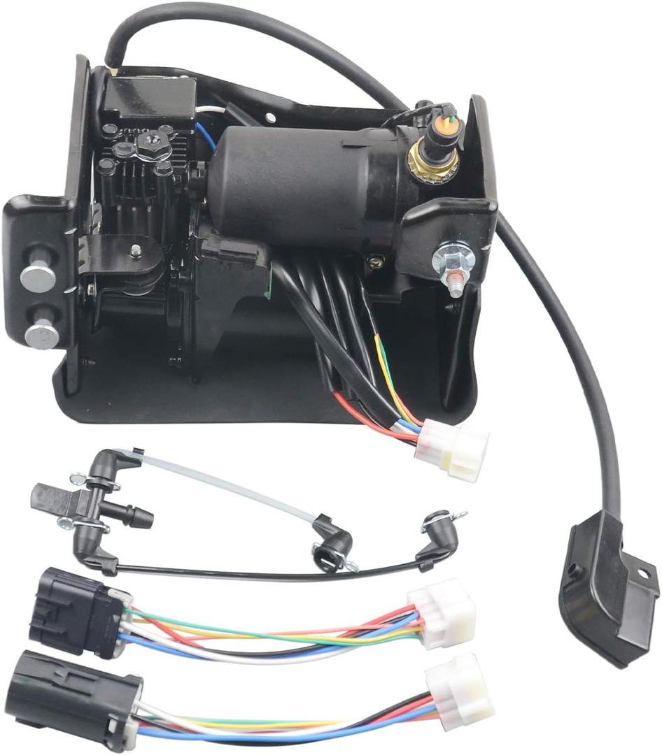 949-001 949-099 Air Ride Suspension Compressor Pump Fits for Cadillac Escalade Chevy Avalanche Suburban Tahoe GMC Yukon 2001-2016 Replace# 15254590 4J-0003C 949001 949099