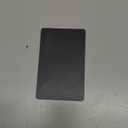 Air-Tag Wallet Tracker Card (iOS Only) - 0.07in Slim Tracking Card, IP68 Waterproof Bluetooth Smart Card, Work with Apple Find My, [Apple MFi Certified], Item Finder for Luggage, Passports, Purse (Light Black)