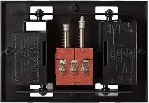 Newhouse Hardware CHIMEBASE2 Door Bell Chime Mechanism Assembly, Fits Most Nutone Models, 6.75” L x 4.75” W x 1.75” H, Black