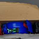 Nicmore Flexible Race Track Toy Set: 15ft DIY Bendable Ramp with Suction Cups  Portable Roll-Up Car Track for Kids Compatible with 1:64 Diecast Cars  Birthday Christmas for Boys Girls Ages 3+