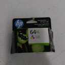 HP 64XL Tri-Color High-Yield Ink Cartridge Printers | Works with Printer Series: Envy Inspire 7950e; Envy Photo 6200, 7100, 7800; Tango | Eligible for Instant Ink | N9J91AN