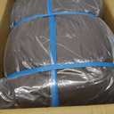 20' x 40' Super Heavy Duty 16 Mil Brown Poly Tarp Cover - Thick Waterproof, UV Resistant, Rip and Tear Proof Tarpaulin with Grommets and Reinforced Edges