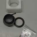 Artiwell Universal Tip Toe Bath Drain Stopper and Cover, Bathtub Drain Stopper, Replaces Lift and Turn, Tip-Toe and Trip Lever drains for Tub, EZ Installation and Clearing (MATT Black)