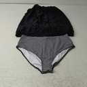 Tempt Me Blouson Two Piece Tankini Swimsuits for Women Tummy Control Bathing Suits with Bottoms Modest Loose Fit Swimwear XXL