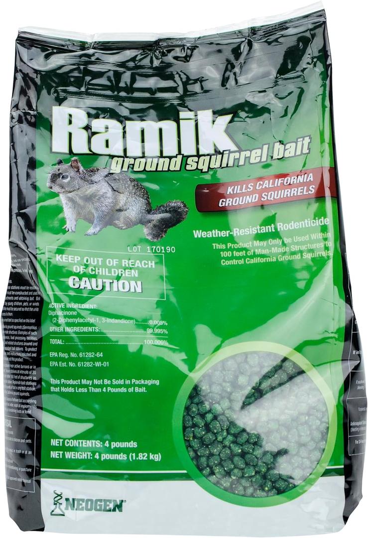 Neogen 116352 Home Pest Control Products Ground Squirrel Bait