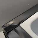 Avanti Mini Fridge Compact Refrigerator for Home Office or Dorm, Features Single Reversible Door Removable Shelves Automatic Defrost and Adjustable Temperature Control, 2.4-Cu.Ft, Stainless Steel