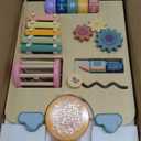 Bautia Wooden Baby Walker, Montessori Walker for Babies 12 Months, Push Walking Toys for 1 Year Old Learning to Walk