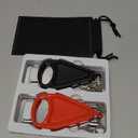 KUOGO Portable Door Lock2 Pack Solid Heavy Duty Extra Lock for Additional Privacy and Safety in Hotel,Apartment,and Prevent Unauthorized Entry in Traveling, AirBNB, Apartment and College