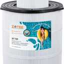 ZOTEE Pool Filters Cartridge Inner and Outer Set Replaces Sta-Rite 25021-0200s & 25022-0201s System 3 S7m120,300sq.ft (Black)