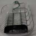 Neat-O Deluxe Chrome-Plated Steel Small Dish Drainers (Black)