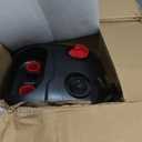 PONDFORSE Canister Filter, External Aquarium Filter Ultra-Quiet Water Circulation Cleaning Machine with Media for Fish Tanks and Aquariums