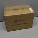 Brightown 13 Inch Ceramic Christmas Tree, Pre-lit Tabletop Christmas Tree with Multicolored LED Lights, Battery Operated Vintage Lighted Ceramic Tree for Home Office Table Holiday Decorations, Green