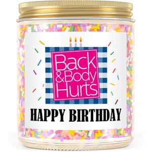 Funny Happy Birthday Candle Gifts for Women Men, Best Friend Birthday Gifts Ideas for Her Him Friendship Gift 16th 21th 30th 40th 50th 60th Birthday Gift for Friends Female Coworker Sister Mom Bestie