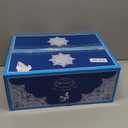 fanquare Vintage Porcelain Tea Set for Women Tea Party, Cup and Saucer Set for 6, Wedding Floral Teapot Set for Adults, Pink Rose