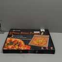 Sliding Pizza Peel, large Pizza Peel Metal Sliding Tray 16" X 13" Making 12 Inch, 304 Stainless Steel Metal Premium Pizza Board with Solid Wood Handle, and Pizza Cutter Wheel