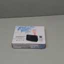 SMARTRO SC31B Digital Projection Alarm Clock with Weather Station, Indoor Outdoor Thermometer for Bedrooms, USB Charger, AC Battery Operated