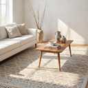 NuLOOM 5x8 Ansley Moroccan Tassel Area Rug, Light Grey, High-Low Textured Bohemian Design, Plush High Pile, Stain Resistant, For Bedroom, Living Room, Hallway, Entryway (5'3" x 7'7" (Rectangular))