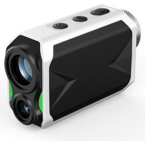 Mini Golf Rangefinder with Slope, Flag Pole Locking, High-Precision, Magnet Stripe, 6X Magnification, 1000 Yards Range Finder, Rechargeable Rangefinders, Golf Tournament Legal