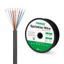 FIRMERST 18/9 Solid Sprinkler Wire for up to 8 Valves System 250 Feet
