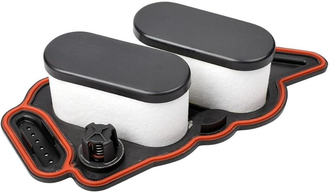 Crankcase Ventilation Filter for Ford 6.7L Powerstroke 2017-2019 F250/F350/F450/F550 Super Duty - OEM GC4Z6A777A/B Replacement, CCV Filter Kit with Oil Mist Capture Technology