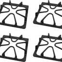 2025 Upgraded W10447925 Stove Burner Grate Replacement Parts For whirlpool Maytag Amana Kenmore Inglis Burner Replacement Parts 4 Pack