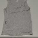 Men Silk Tank Tops Mulberry Silk Undershirt Gym Slim-Fit Layered Camisole Sleeveless Shirts Workout Tee Shirt (Large, Gray)