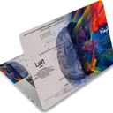 icolor Laptop Skin Sticker Decal 12 13 13.3 14 15 15.4 15.6 inch Personalized Universal Notebook Vinyl Skin Stickers Cover Art Decal Computer Protector (Left-Right Brain)