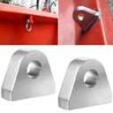 Weld on Shackle/Clevis Mounts 1" Thick Steel (Pack of 2)
