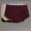 6 Pack Womens Underwear Seamless Sexy Full Coverage Breathable Briefs No Show High Waisted Bikini Panties (Small, Dy-eest-c)