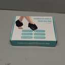 Foot Renew Ankle Massager with Vibration and Heat - Cordless Rechargeable Ankle Heating Pad for Pain Relief, Plantar Fasciitis & Achilles Tendonitis. Adjustable Wrap for Circulation Boost. (GRAY-2pcs)