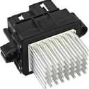 HVAC Blower Motor Resistor 13503201 Compatible for Chevy Silverado 1500 Equinox Cruze Malibu Tahoe Suburban & GMC Sierra 1500 Terrain Yukon & Buick Enclave Encore & Cadillac Escalade CTS SRX - 5Pin