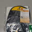 Pet Hair Removal Glove for Dogs & Cats, Newly Upgraded Reusable Electrostatic Pet Hair Glove, Magic Brush Pet Hair Remover Tool for Clothing, Couch, Carpet, Car Seat (BlackYellow)